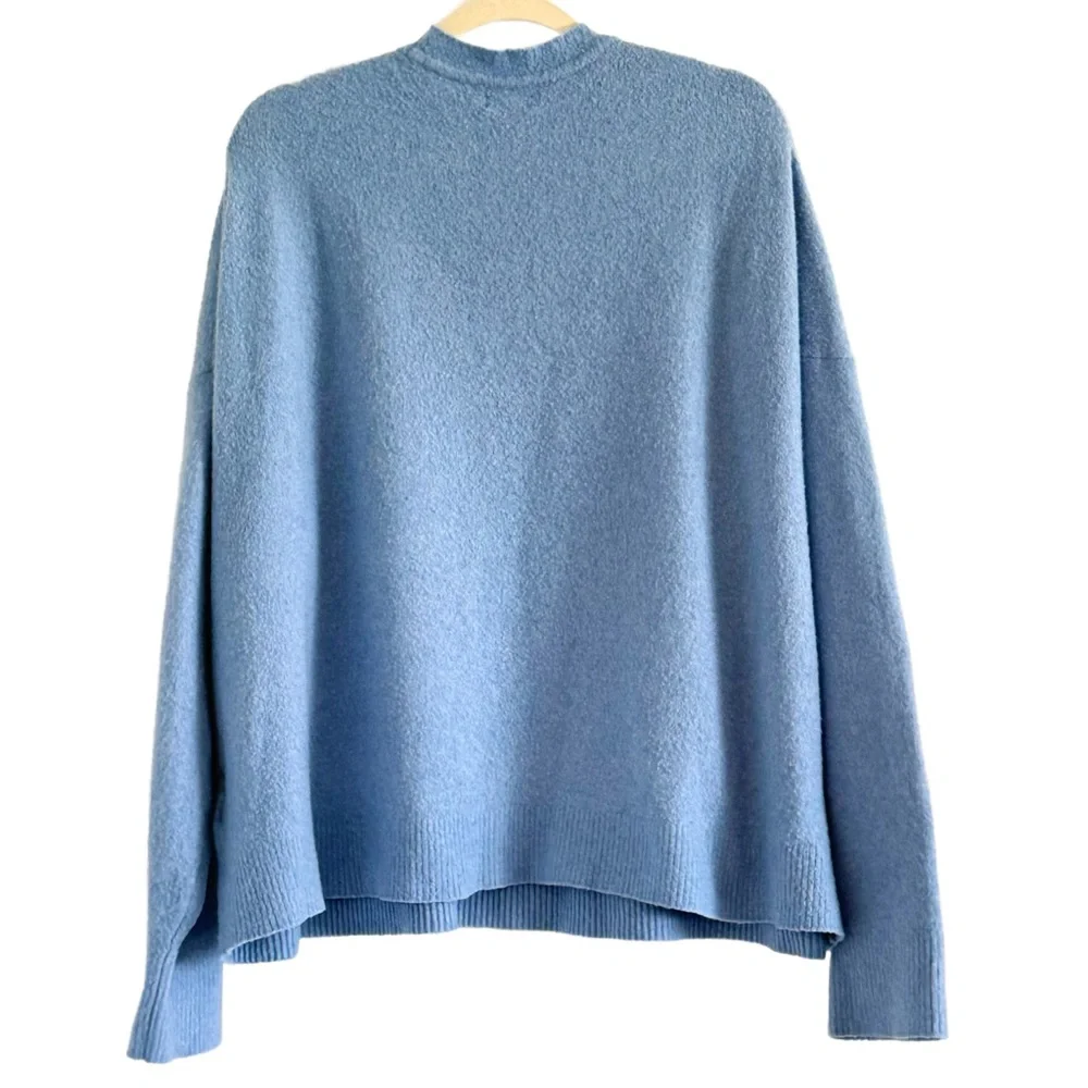 J. Crew Soft Light Blue Crewneck Sweater 2X